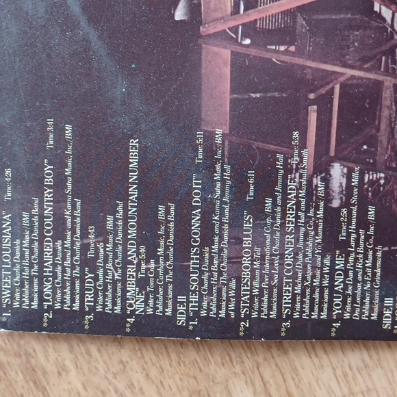 Charlie Daniel's Band  with special guest 2 record album set - Picture 6 of 7